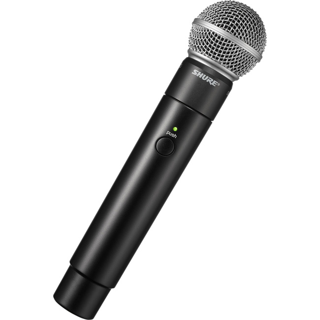 Bộ phát cầm tay MXW2, đầu Micro SM58 Shure